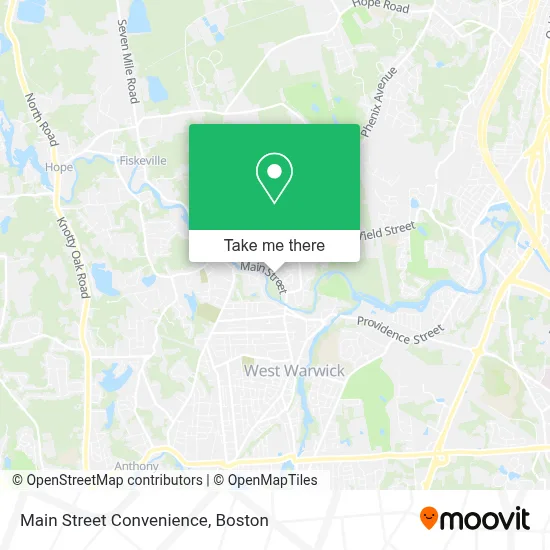 Main Street Convenience map