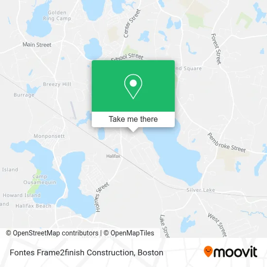 Fontes Frame2finish Construction map