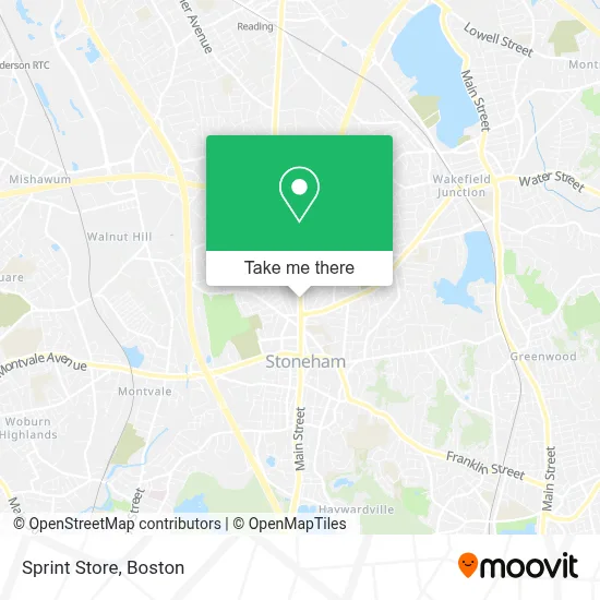 Sprint Store map