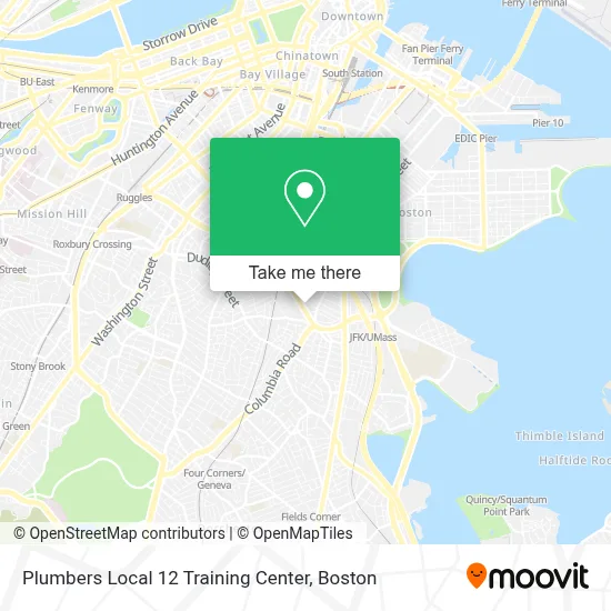 Plumbers Local 12 Training Center map