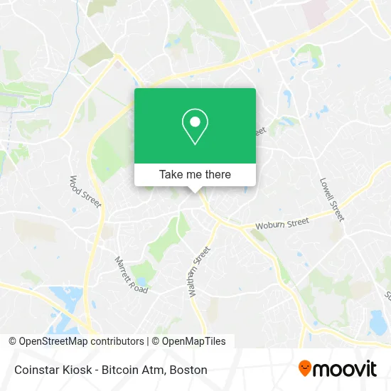 Coinstar Kiosk - Bitcoin Atm map