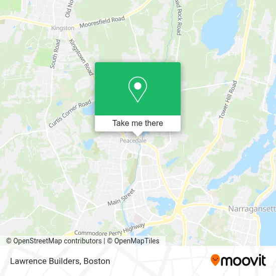 Lawrence Builders map