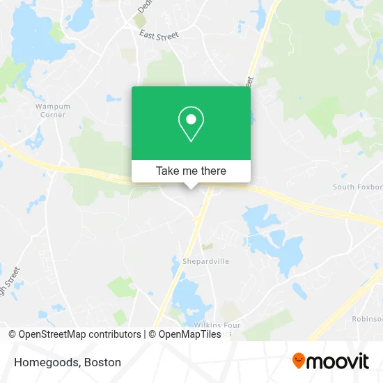 Homegoods map
