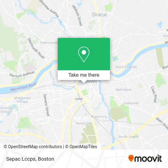 Sepac Lccps map