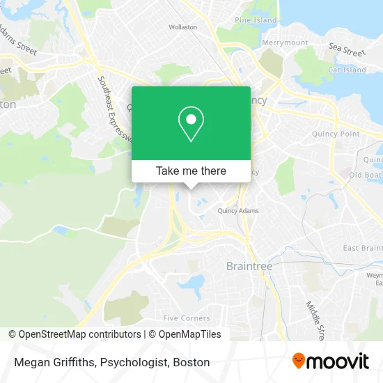 Megan Griffiths, Psychologist map