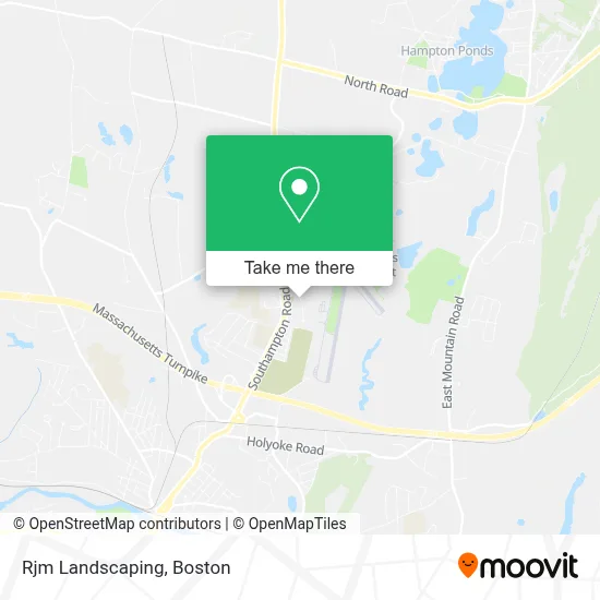 Rjm Landscaping map