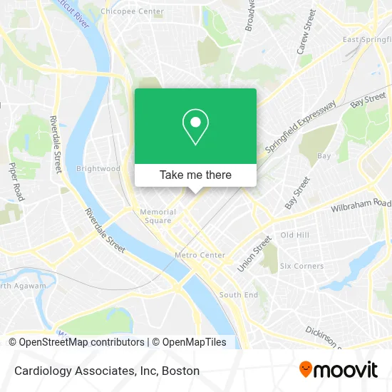 Cardiology Associates, Inc map