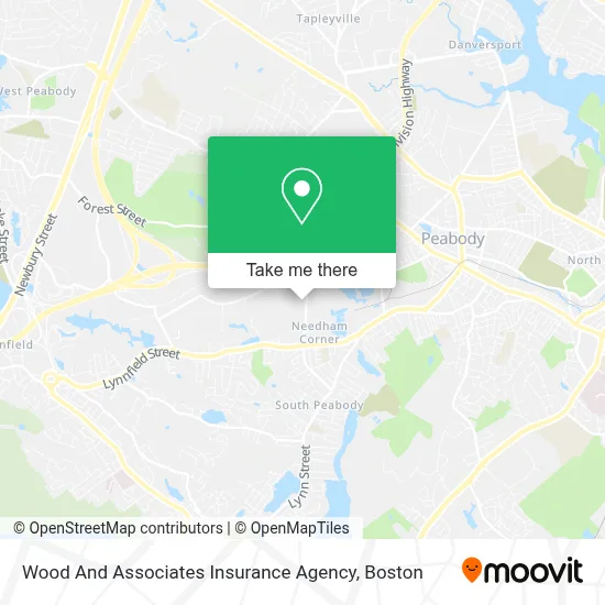 Wood And Associates Insurance Agency map