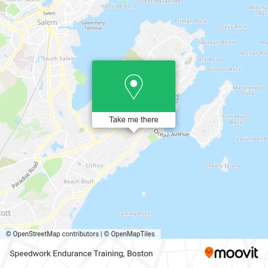 Speedwork Endurance Training map