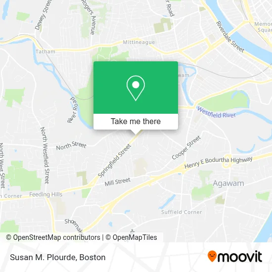 Susan M. Plourde map