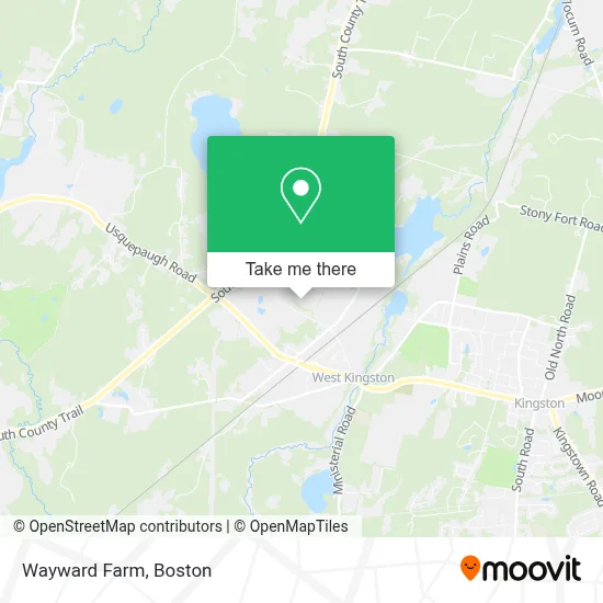 Wayward Farm map