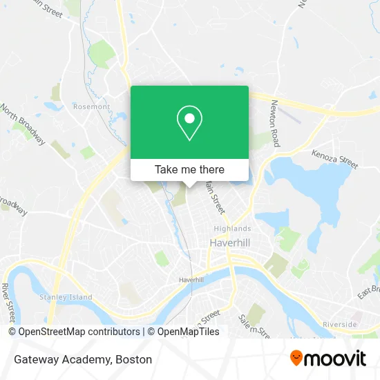 Gateway Academy map