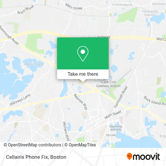 Cellairis Phone Fix map