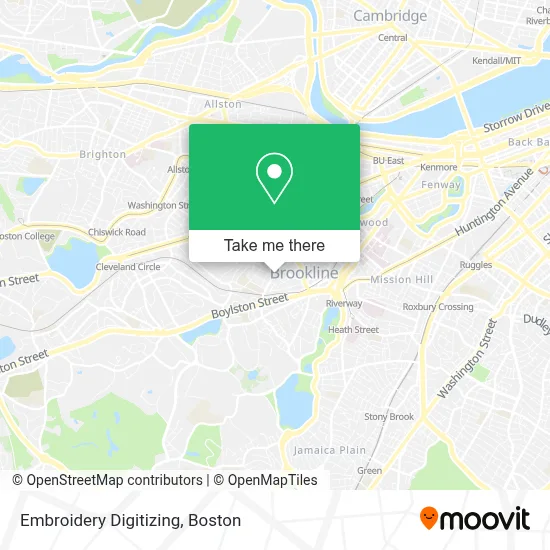 Embroidery Digitizing map