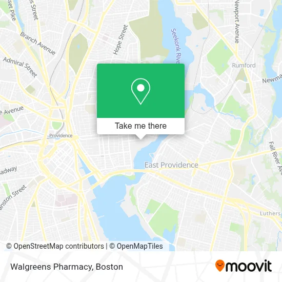Walgreens Pharmacy map