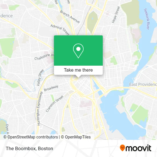 The Boombox map