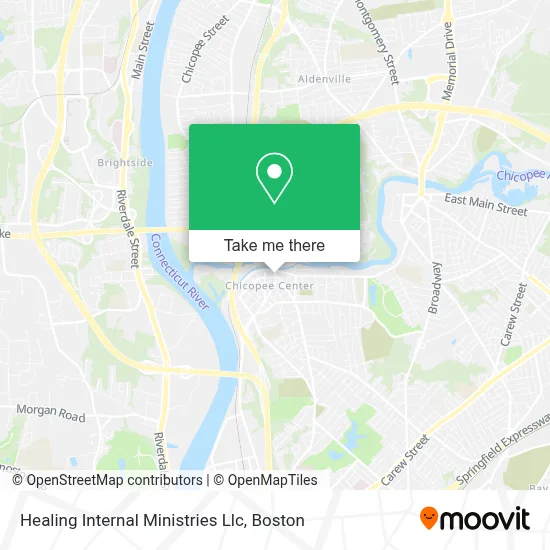 Healing Internal Ministries Llc map