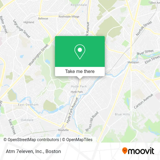 Atm 7eleven, Inc. map