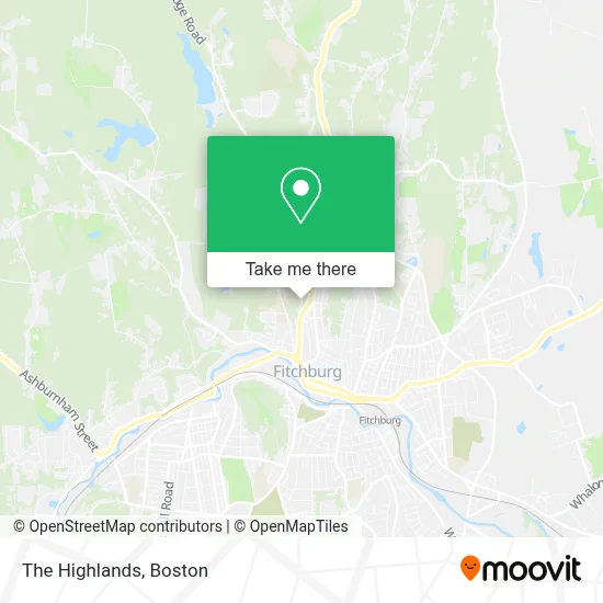 The Highlands map