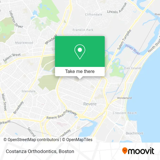 Costanza Orthodontics map
