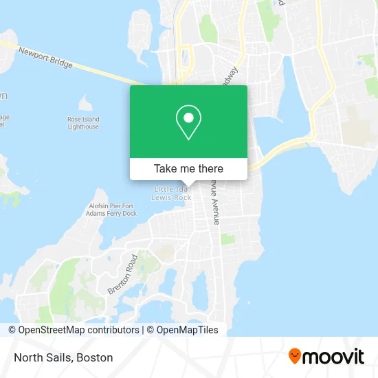 North Sails map