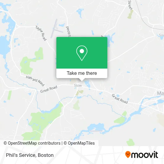 Phil's Service map