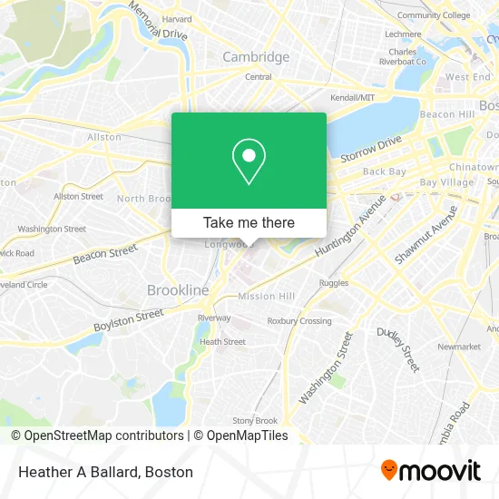 Heather A Ballard map