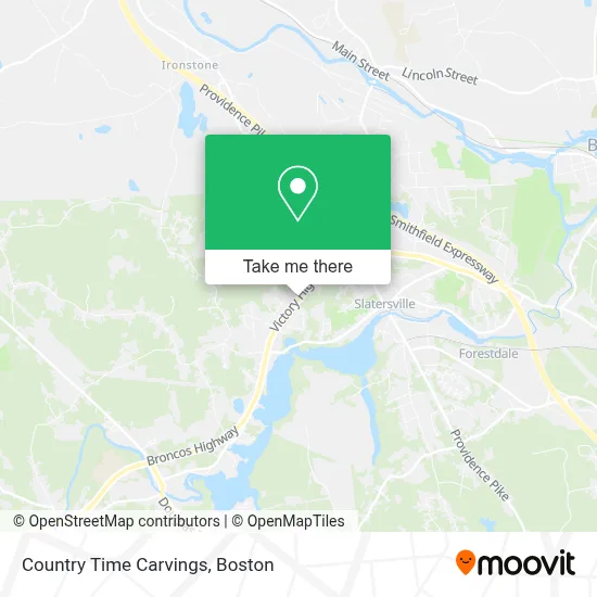 Country Time Carvings map