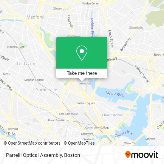 Parrelli Optical Assembly map