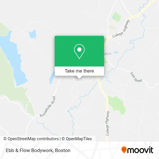 Ebb & Flow Bodywork map