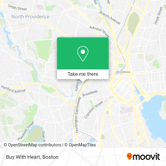 Buy With Heart map