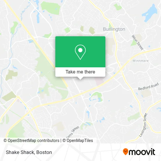 Shake Shack map