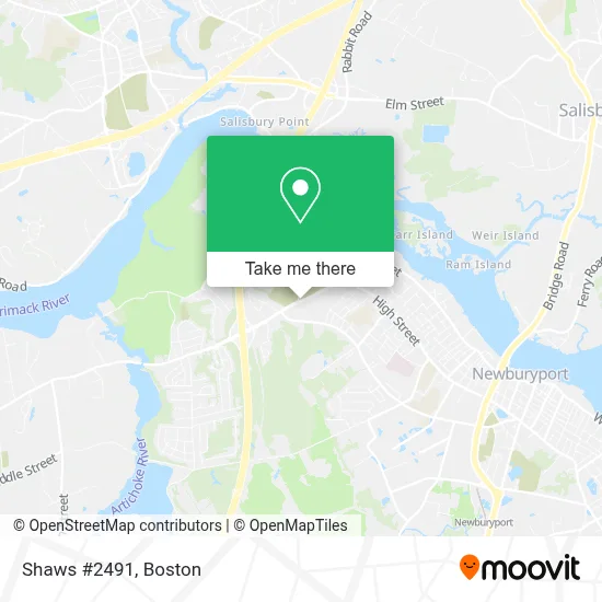 Shaws #2491 map