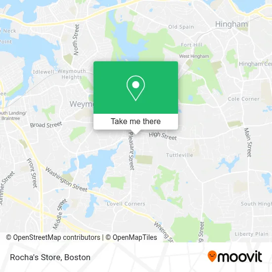 Rocha's Store map