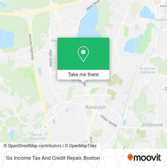 Go Income Tax And Credit Repair map
