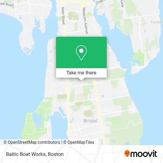 Baltic Boat Works map