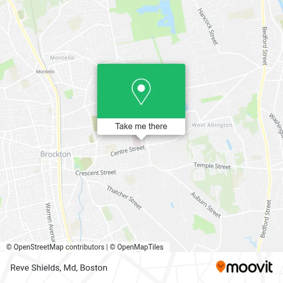 Reve Shields, Md map