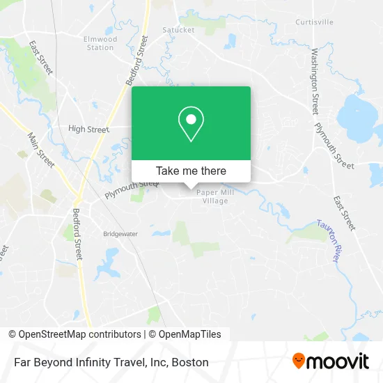 Far Beyond Infinity Travel, Inc map