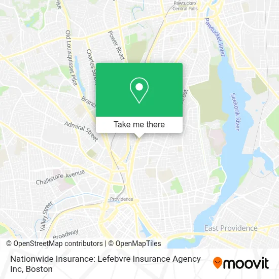 Nationwide Insurance: Lefebvre Insurance Agency Inc map