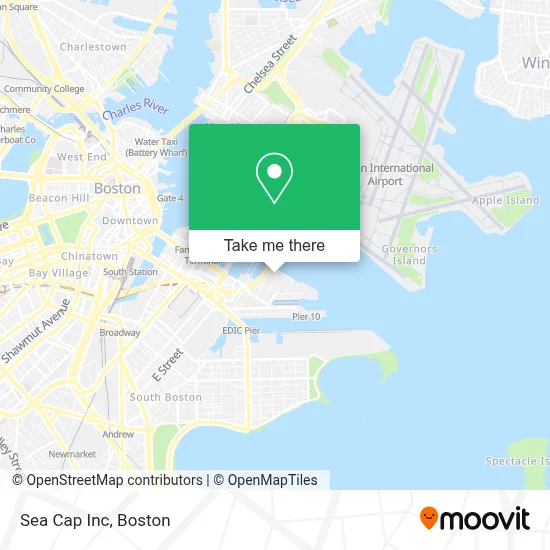 Sea Cap Inc map