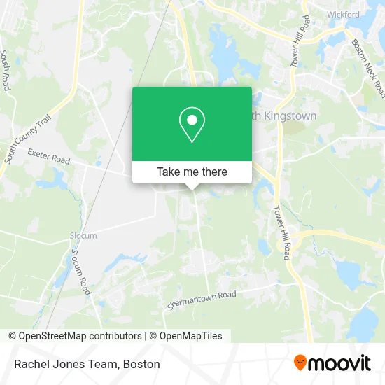 Rachel Jones Team map