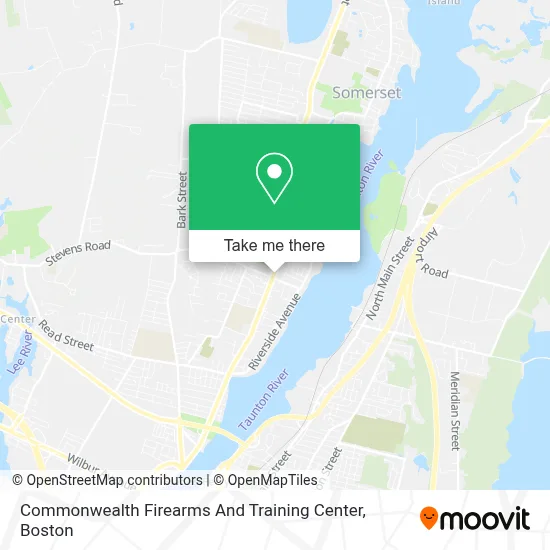 Commonwealth Firearms And Training Center map