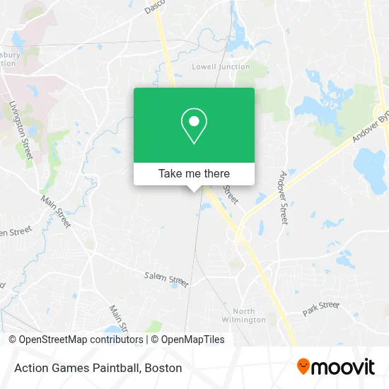 Action Games Paintball map