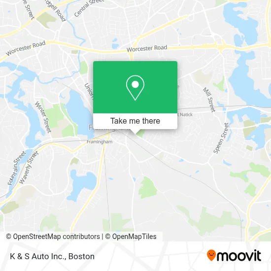 K & S Auto Inc. map