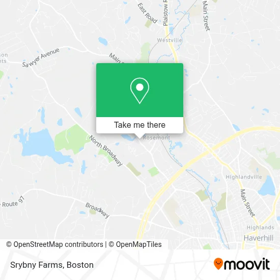 Srybny Farms map