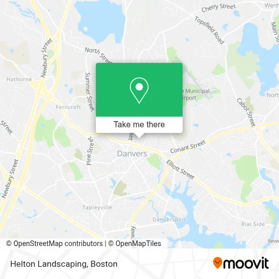 Helton Landscaping map