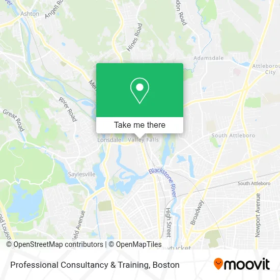 Professional Consultancy & Training map