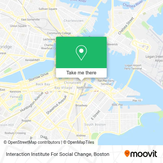Interaction Institute For Social Change map