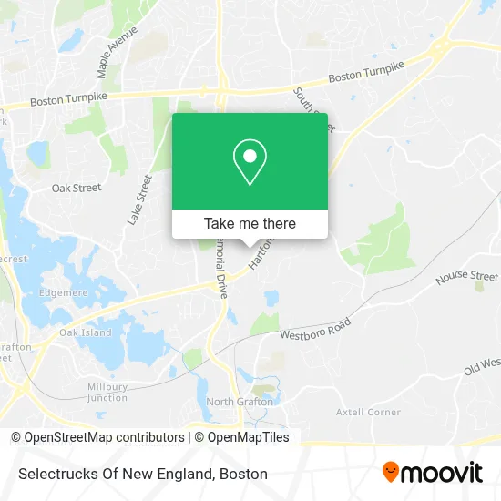Selectrucks Of New England map