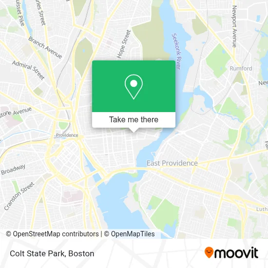 Colt State Park map